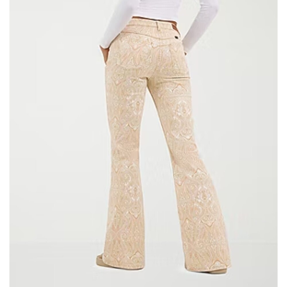 Wrangler High Rise Fierce Flare Paisley Print Womens Jeans Size 12 (31 X 32) - Picture 7 of 16